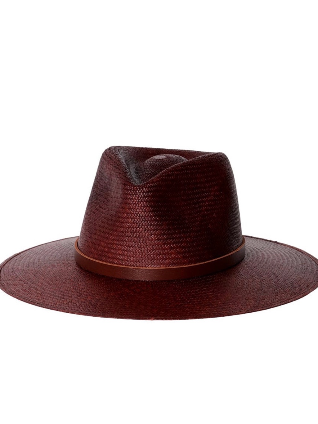 Janessa Leone Scarlett Hat In Chestnut L